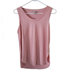 Banana Republic Light Pink Rounded Hem Tank Top